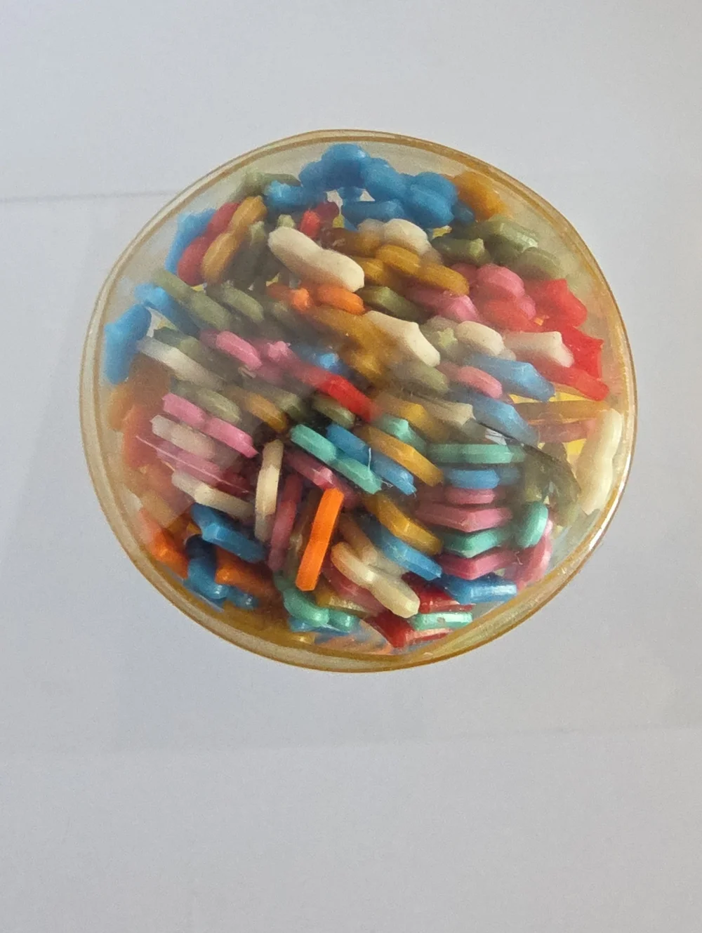 Vintage 60s 4-Aces Plastic Party Picks MCM Card Suit Cocktail Skewers 130 Count